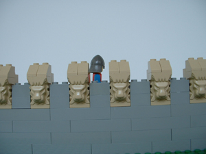 Castellation- Battlements used for a decorative purpose. 