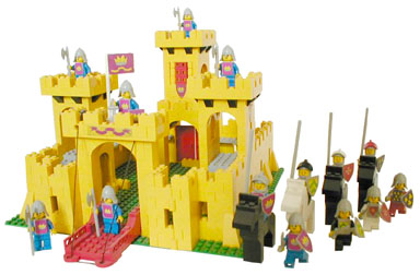 lego yellow castle